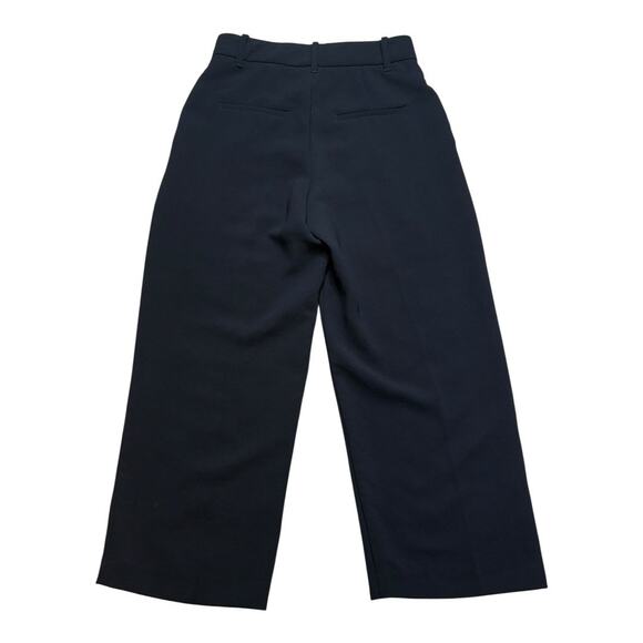 Wilfred Black Pleated Cropped Trouser Small - Picture 2 of 4